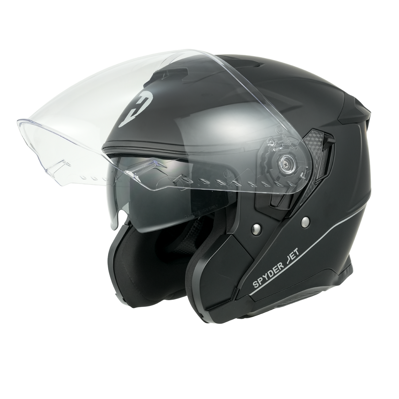 daytona cruiser motorcycle helmets "Cruiser" 3/4 Retro Classic British Spares Not for public transportation. Daytona Spyder Jet- Dull Black