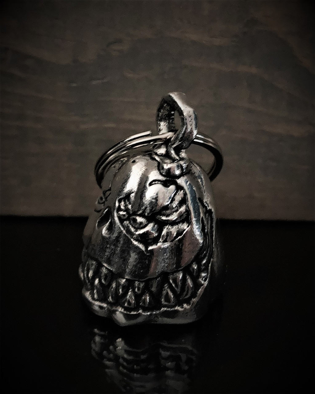 Jack O'Lantern 3D Motorcycle Bell – USA Made Good Luck Guardian