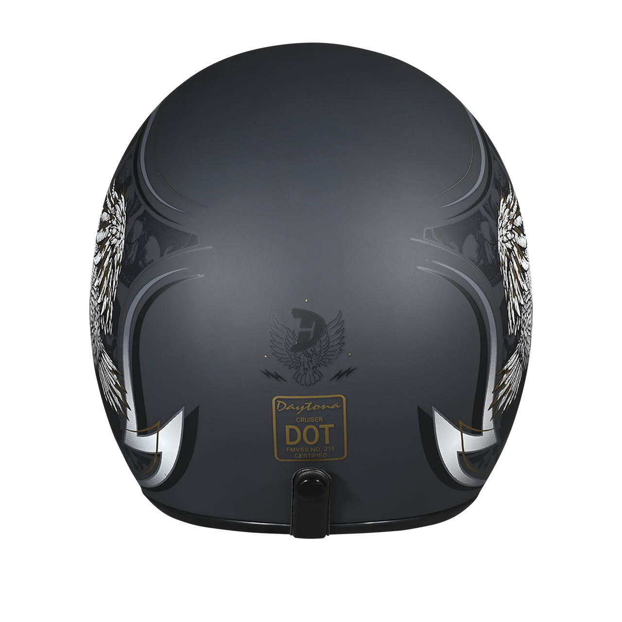 5 xl motorcycle helmet GMAX HH-65 Full Dressed Half Helmet Matte Black main image 1