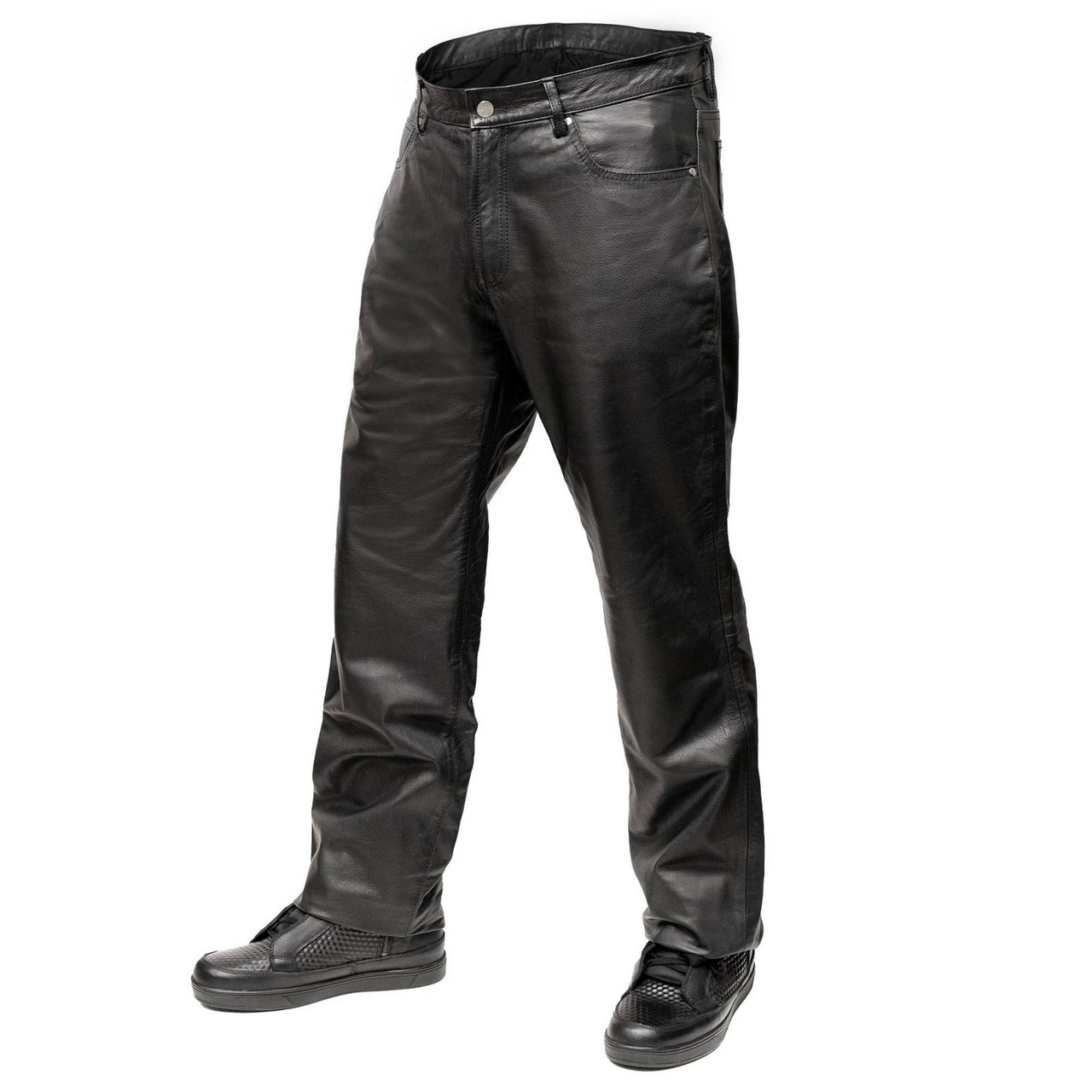 Milwaukee Leather Motorcycle Pants – Men's Cowhide Riding Pants