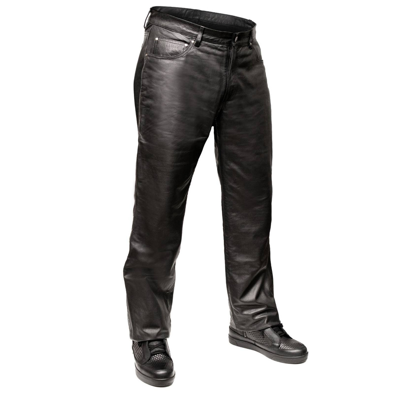 Milwaukee Leather Motorcycle Pants – Men's Cowhide Riding Pants