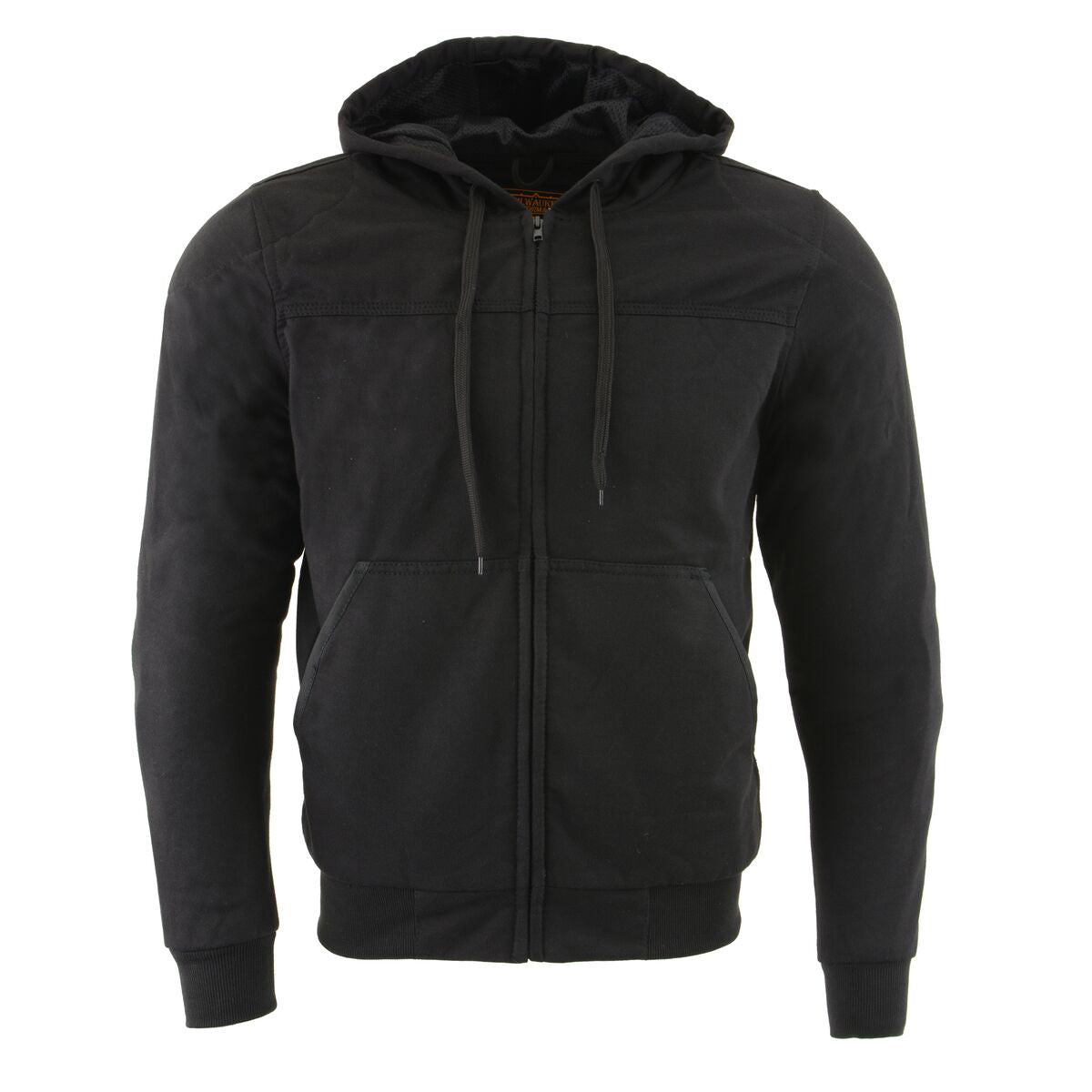 Men's Armored Motorcycle Hoodie with Kevlar | Milwaukee Leather