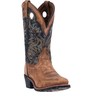 Laredo Mens Leather Cowboy Boots: Stillwater Laredo Mens Leather Cowboy Boots: Stillwater