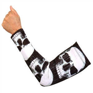 Hot Leathers Protective Arm Guards, Skull Tattoo Sleeves Hot Leathers Protective Arm Guards, Skull Tattoo Sleeves