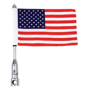 USA 13'' Motorcycle Flag Mount, Luggage Rack USA 13'' Motorcycle Flag Mount, Luggage Rack