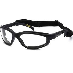 Padded Clear Biker Glasses for Night Riding, Choppers Padded Clear Biker Glasses for Night Riding, Choppers