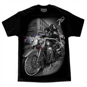 Men's Biker T-Shirts: DGA High Stakes Ride or Die Men's Biker T-Shirts: DGA High Stakes Ride or Die