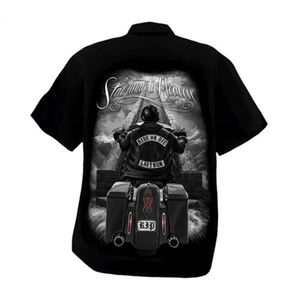 Men's Biker Clothing, Ride Or Die Shop Shirts: DGA Stairway to Heaven Men's Biker Clothing, Ride Or Die Shop Shirts: DGA Stairway to Heaven