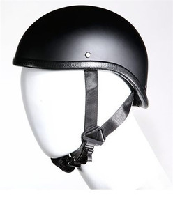 Novelty Gladiator Motorcycle Helmet, Matte Black, Low-Profile Novelty Gladiator Motorcycle Helmet, Matte Black, Low-Profile