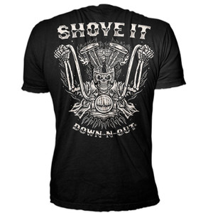 Lethal Threat Shove It Men's Biker T-Shirt Lethal Threat Shove It Men's Biker T-Shirt