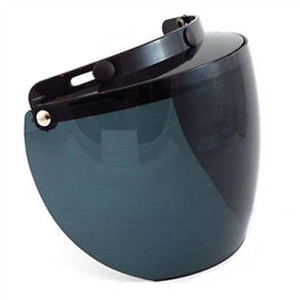 Echo Flip-Up Smoke Half Helmet Face Shield Echo Flip-Up Smoke Half Helmet Face Shield