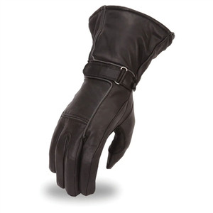 First Classics Leather Ladies Motorcycle Gauntlet Gloves Waterproof First Classics Leather Ladies Motorcycle Gauntlet Gloves Waterproof