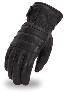 First Classics Insulated Touring Leather Motorcycle Gloves in cowhide with padded palms and elastic wrist First Classics Insulated Touring Leather Motorcycle Gloves in cowhide with padded palms and elastic wrist