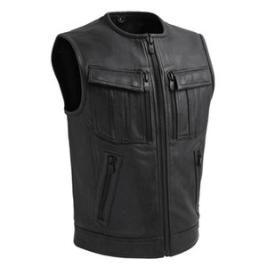 First Classics Unbeatable Premium Leather Vest FIM676CDM Zip First Classics Unbeatable Premium Leather Vest FIM676CDM Zip