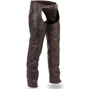 First Classics Thermal Brown Leather Motorcycle Chaps First Classics Thermal Brown Leather Motorcycle Chaps