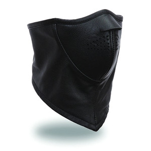 First Classics Black Leather Motorcycle Mask First Classics Black Leather Motorcycle Mask