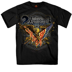 2ND Amendment Biker T-Shirt for Motorcycle Riders 2ND Amendment Biker T-Shirt for Motorcycle Riders