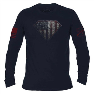 Super Patriot 2.0 Long Sleeve Shirt, Men's Grunt Style Clothing Super Patriot 2.0 Long Sleeve Shirt, Men's Grunt Style Clothing