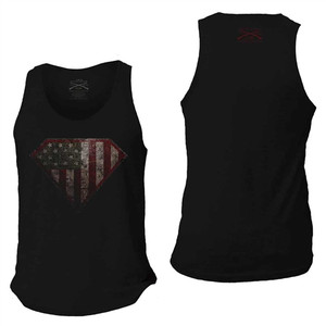 Super Patriot 2.0 Men's Tank Top, Grunt Style Patriotic Super Patriot 2.0 Men's Tank Top, Grunt Style Patriotic