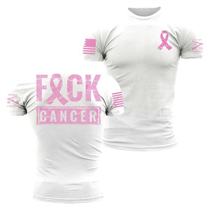 F*ck Cancer Pink Ribbon T-Shirt: Grunt Style Clothing F*ck Cancer Pink Ribbon T-Shirt: Grunt Style Clothing