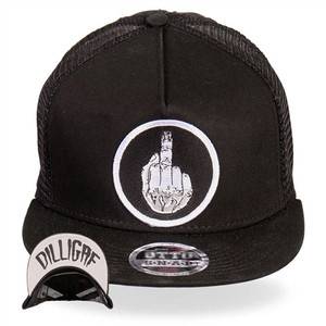 Hot Leathers DILLIGAF Snap Back Hat Hot Leathers DILLIGAF Snap Back Hat