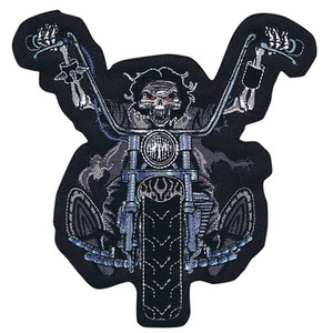 Lethal Threat Patches, Death Rider Skull Biker Patch Lethal Threat Patches, Death Rider Skull Biker Patch