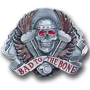 Biker Belt Buckles: Bad 2 the bone Biker Belt Buckles: Bad 2 the bone