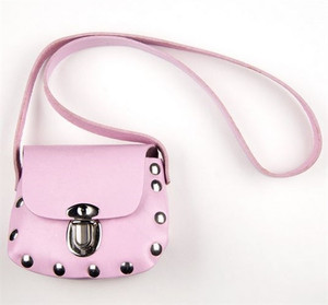Biker Little Girls Pink Leather Purse Biker Little Girls Pink Leather Purse
