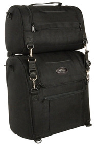 Large Motorcycle Sissy Bar Bag by Milwaukee, 2-Piece Set Large Motorcycle Sissy Bar Bag by Milwaukee, 2-Piece Set