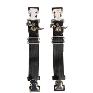 Biker Stirrup Boot Straps - Motorcycle Pants Bungee - Rose Biker Stirrup Boot Straps - Motorcycle Pants Bungee - Rose