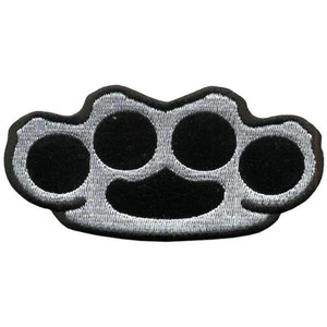 Biker Patches: Brass Knuckles, Hot Leathers Biker Patches: Brass Knuckles, Hot Leathers