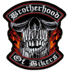 Brotherhood of Bikers Patch, Hot Leathers Brotherhood of Bikers Patch, Hot Leathers
