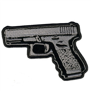 Hot Leathers Pistol Gun Biker Patches for Motorcycle Vests Hot Leathers Pistol Gun Biker Patches for Motorcycle Vests