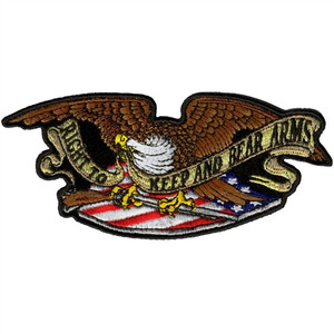 Right to Keep & Bear Arms Patch, Hot Leathers Right to Keep & Bear Arms Patch, Hot Leathers