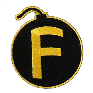 Hot Leathers F-Bomb Biker Patch for jackets, vests, and motorcycle gear Hot Leathers F-Bomb Biker Patch for jackets, vests, and motorcycle gear