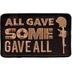 Hot Leathers all gave some some gave all patch for motorcycle vest Hot Leathers all gave some some gave all patch for motorcycle vest