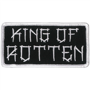 King of the Rotten Biker Patches, Hot Leathers King of the Rotten Biker Patches, Hot Leathers