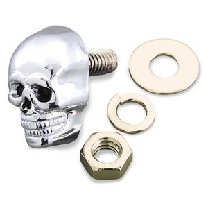 Chrome Motorcycle Skull Bolt Chrome Motorcycle Skull Bolt