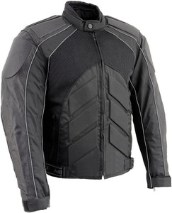 NexGen SH2153 Men's Black CE Armored Motorcycle Jacket NexGen SH2153 Men's Black CE Armored Motorcycle Jacket