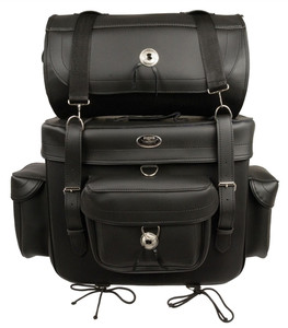Milwaukee Large Touring Motorcycle Sissy Bar Luggage Bag Milwaukee Large Touring Motorcycle Sissy Bar Luggage Bag