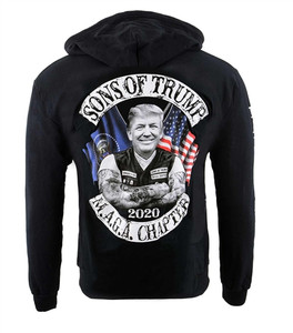 Men's Biker Clothing, Sons of Trump MAGA Hoodie Men's Biker Clothing, Sons of Trump MAGA Hoodie