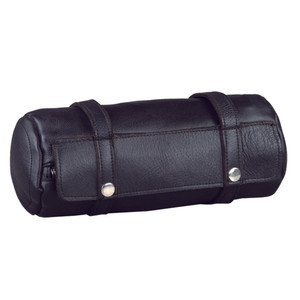 Unik Motorcycle Luggage - Soft Black Leather Tool Bag Unik Motorcycle Luggage - Soft Black Leather Tool Bag