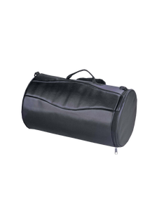 Black PVC Round Motorcycle Luggage Bag Black PVC Round Motorcycle Luggage Bag