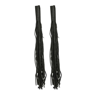 20-inch black leather fringe throttle covers for motorcycle handlebars 20-inch black leather fringe throttle covers for motorcycle handlebars