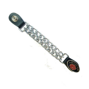 Lady Rider Rose Leather Motorcycle Vest Extenders Lady Rider Rose Leather Motorcycle Vest Extenders