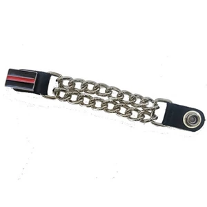 Thin Red Line Motorcycle Vest Extenders Chain