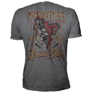 Nobody's Fool Jester Biker Shirt Nobody's Fool Jester Biker Shirt