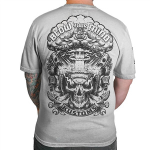 Men's Biker Clothing, Lethal Threat Vintage Biker Shirt, Blow Your Mind Men's Biker Clothing, Lethal Threat Vintage Biker Shirt, Blow Your Mind
