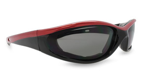 Red Sleek Ladies Motorcycle Sunglasses with foam padding and UV400 protection Red Sleek Ladies Motorcycle Sunglasses with foam padding and UV400 protection