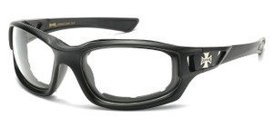 Choppers Padded Clear Motorcycle Glasses Choppers Padded Clear Motorcycle Glasses